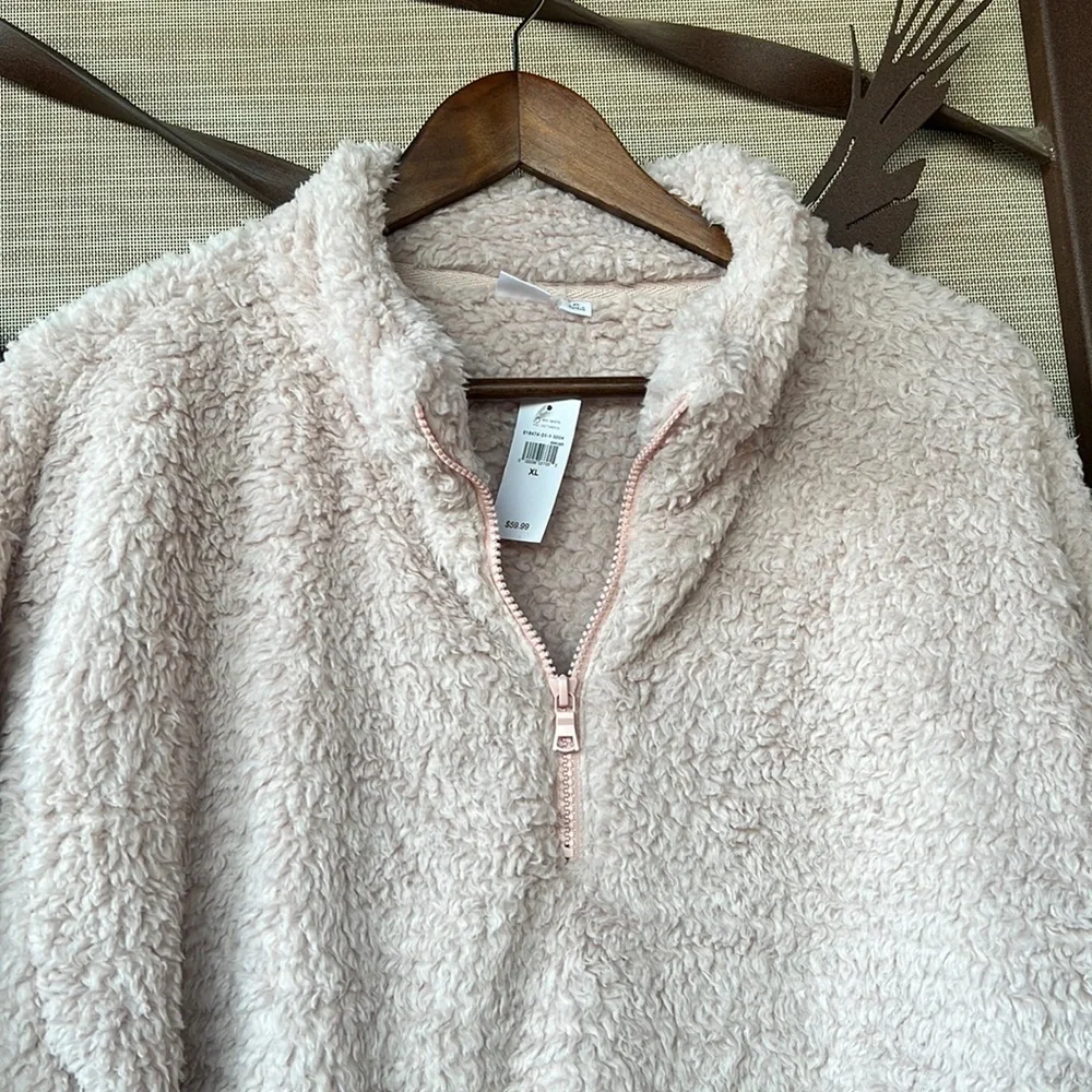 🧸 New Gap Super Soft Teddy Sherpa Sweatshirt 🧸 - Picture 4 of 10